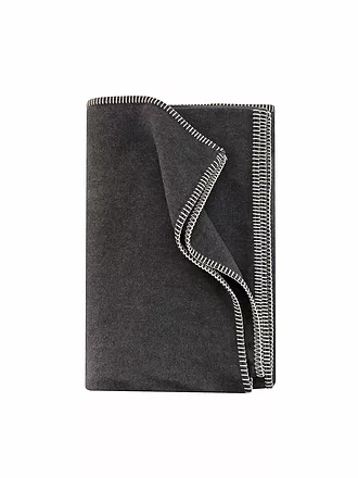 DAVID FUSSENEGGER | Tagesdecke - Plaid "Sylt" 140x200cm (Marina) | grau